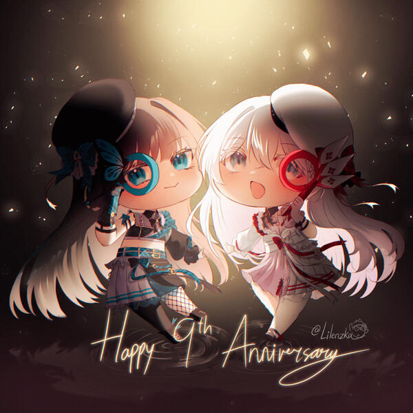 Arcaea 9th Anniversary Fan Art